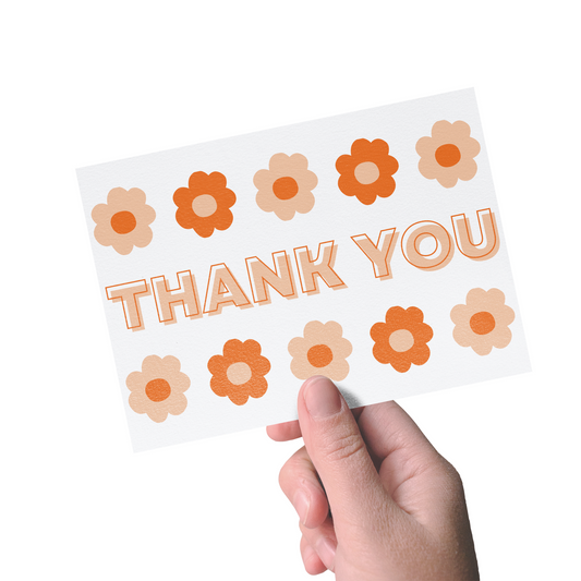 DAISY THANK YOU CARDS